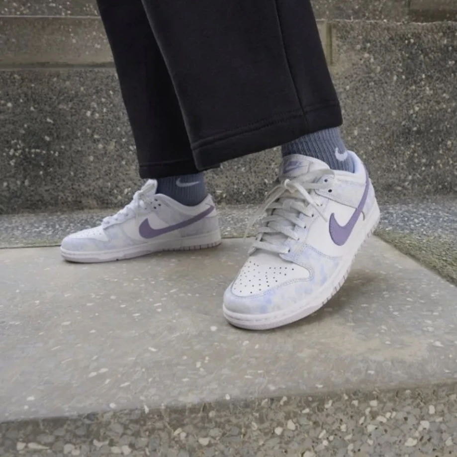 NIKE/耐克Dunk OG "purple pulse" 低帮板鞋 女款 白紫 DM9467500