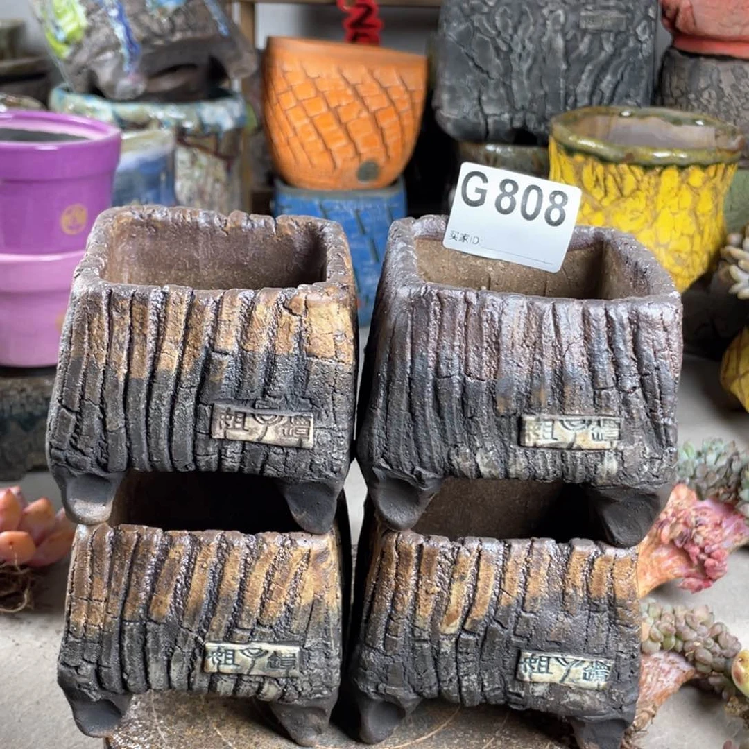 紫砂花盆任意发一个 微次