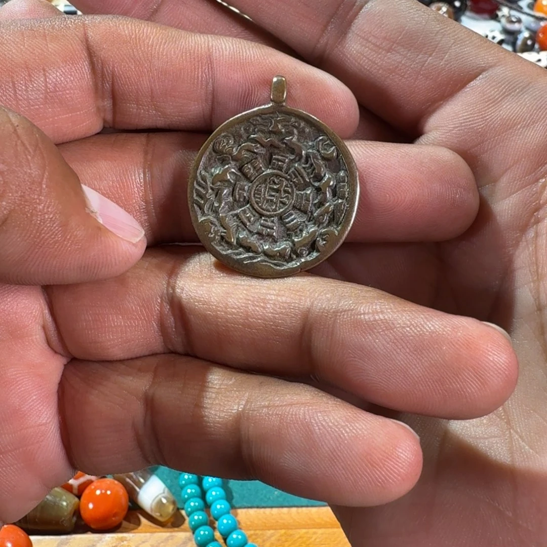 精品铜材质九宫牌子