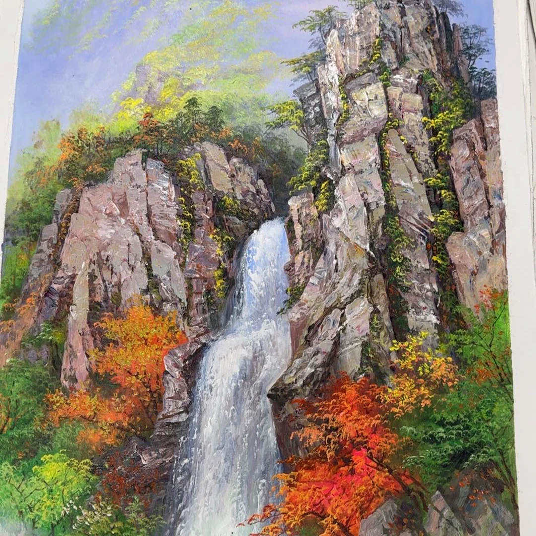 油画加油加油努力加油加油