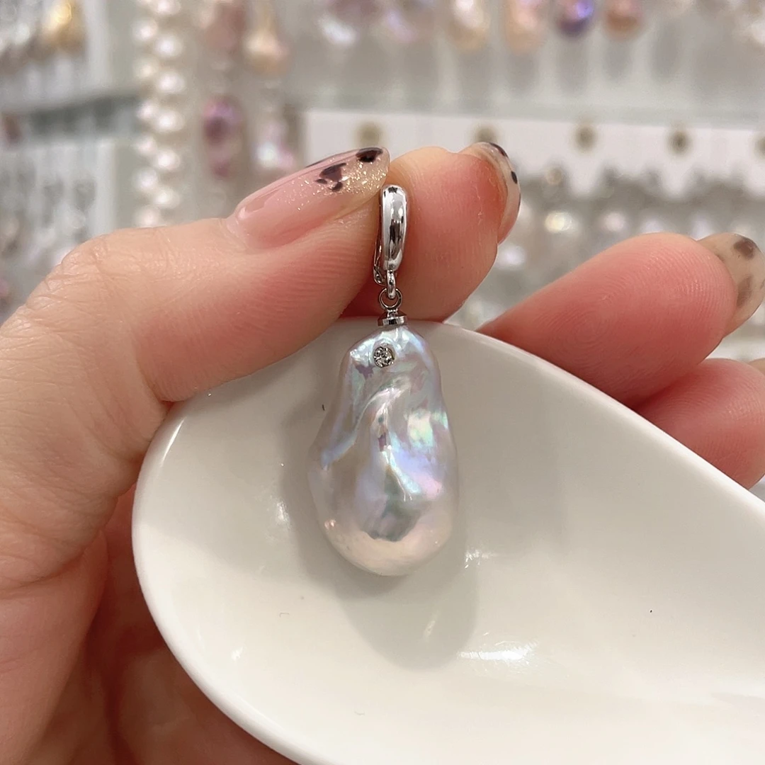 淡水珍珠未镶嵌颈饰