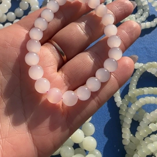 和田玉手串未镶嵌