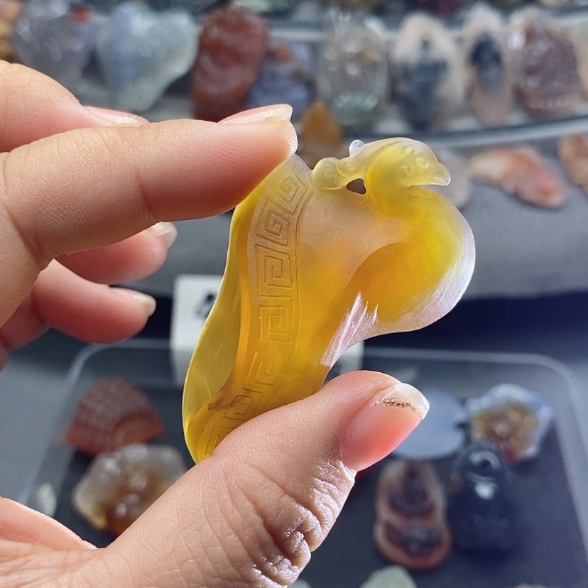 【闪购商品】未镶嵌吊坠定制玛瑙