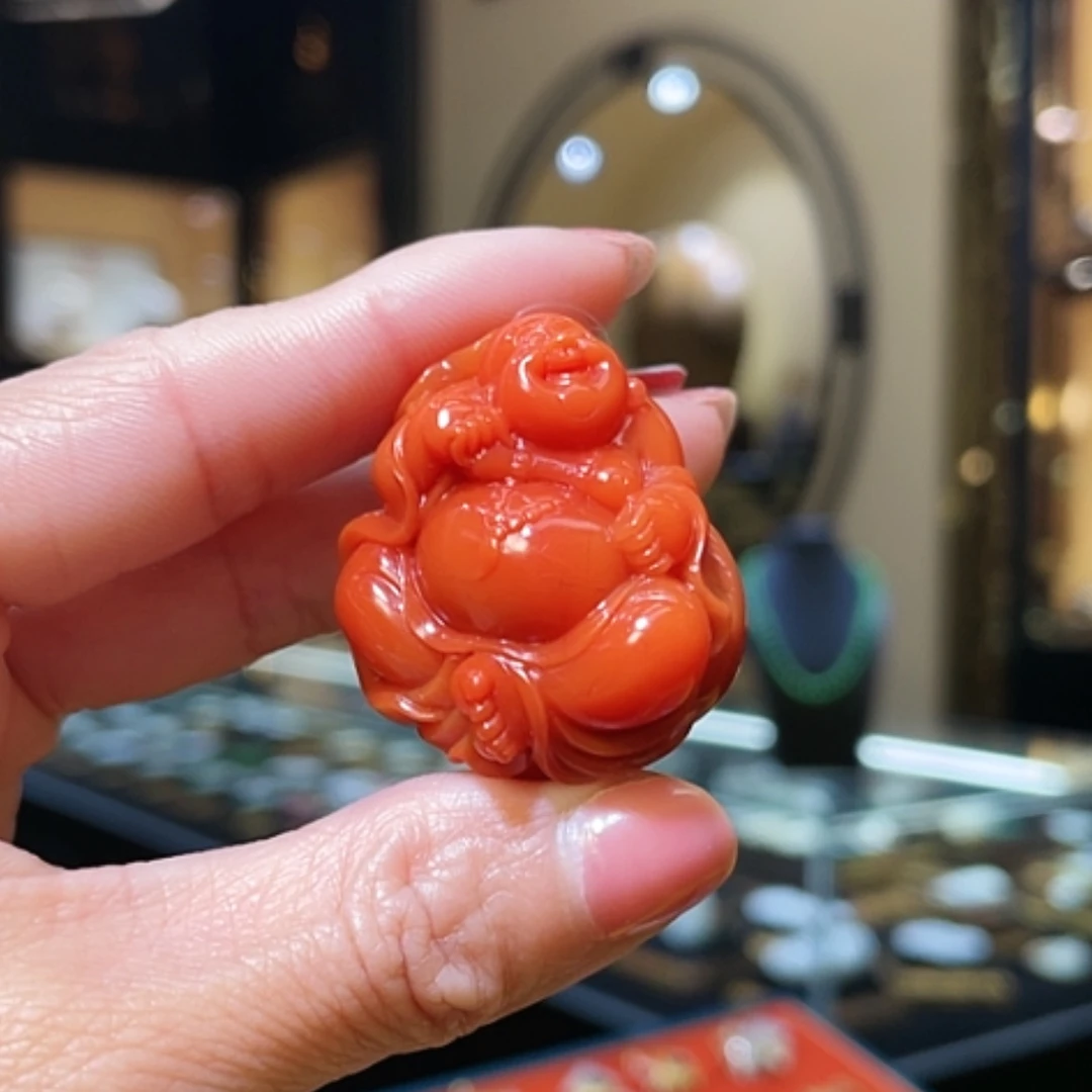 【闪购商品】南红玛瑙颈饰未镶嵌佛