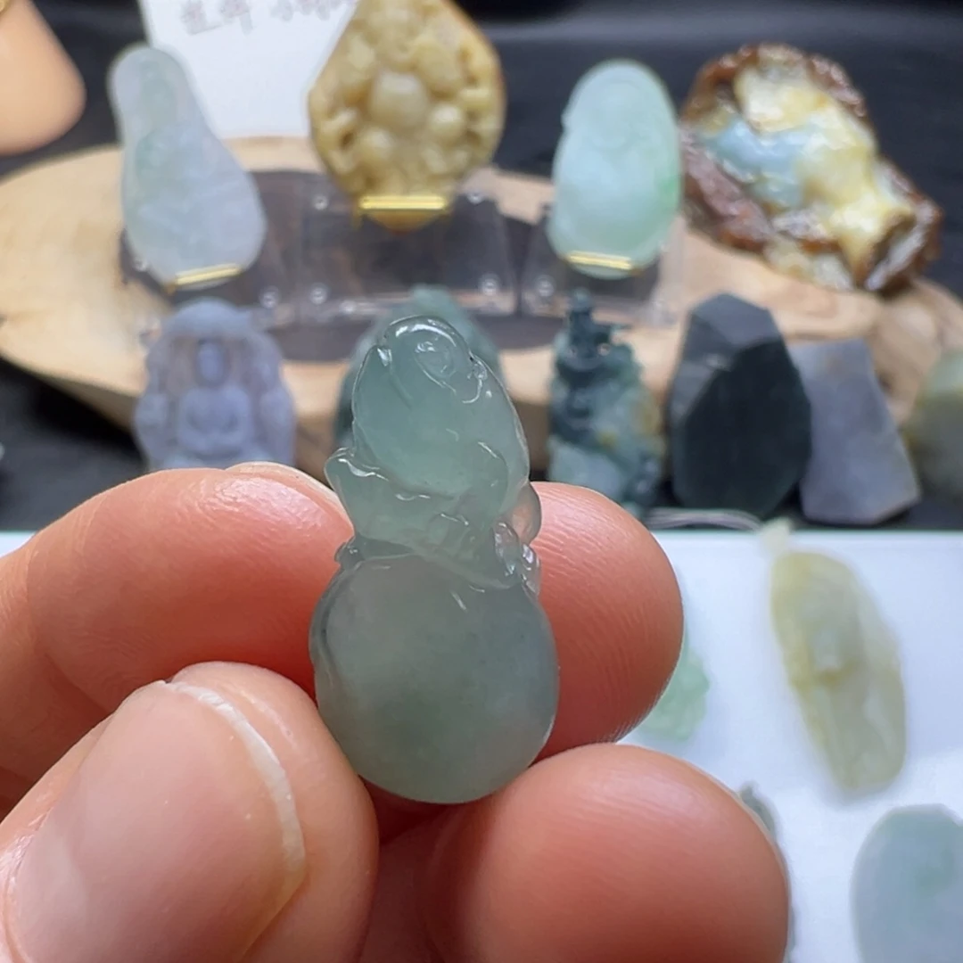 定制翡翠未镶嵌缅甸翡翠Ａ货挂件