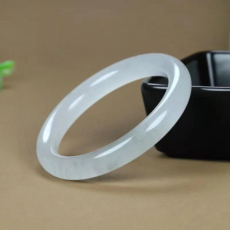 【现货现发】水墨丹青镯冰灰色戈女款手镯