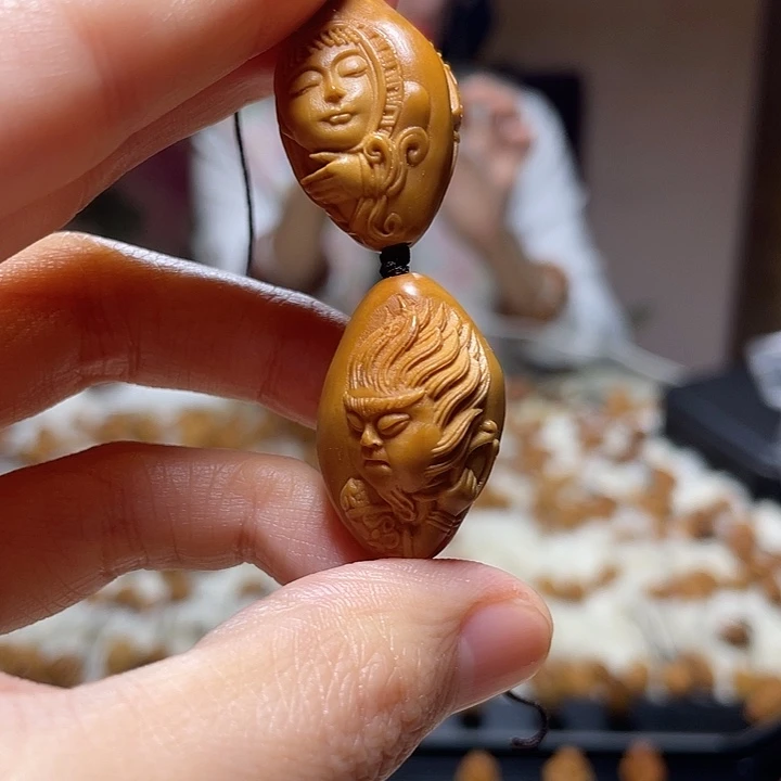 吊坠橄榄核橄榄 紫霞仙子