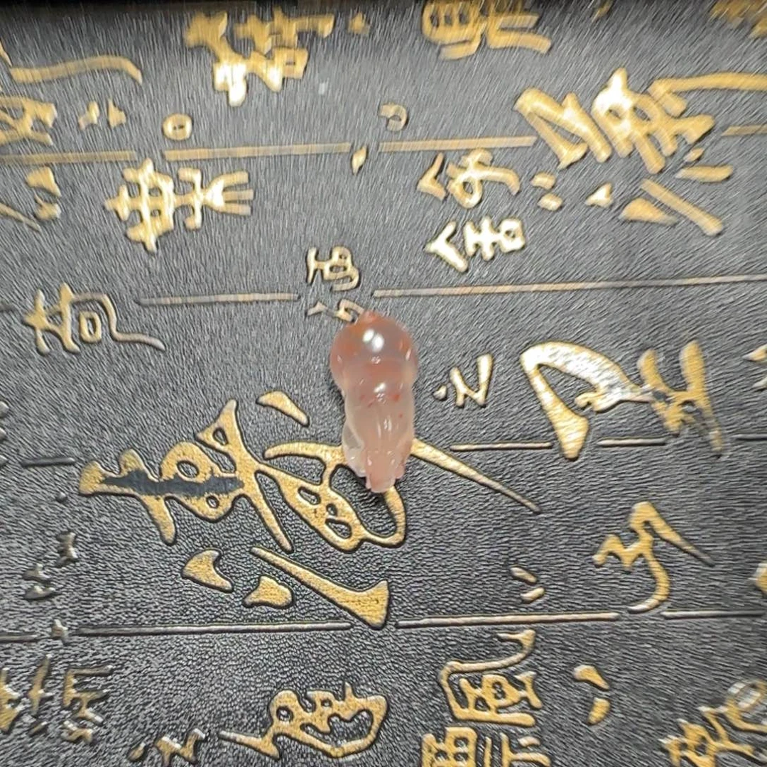 南红玛瑙未镶嵌挂件原矿冰飘唐马挂件