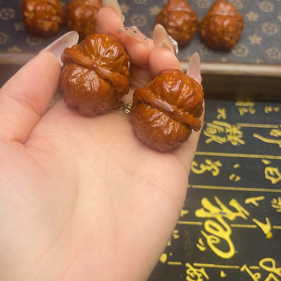 文玩核桃吊坠蛤蟆头33