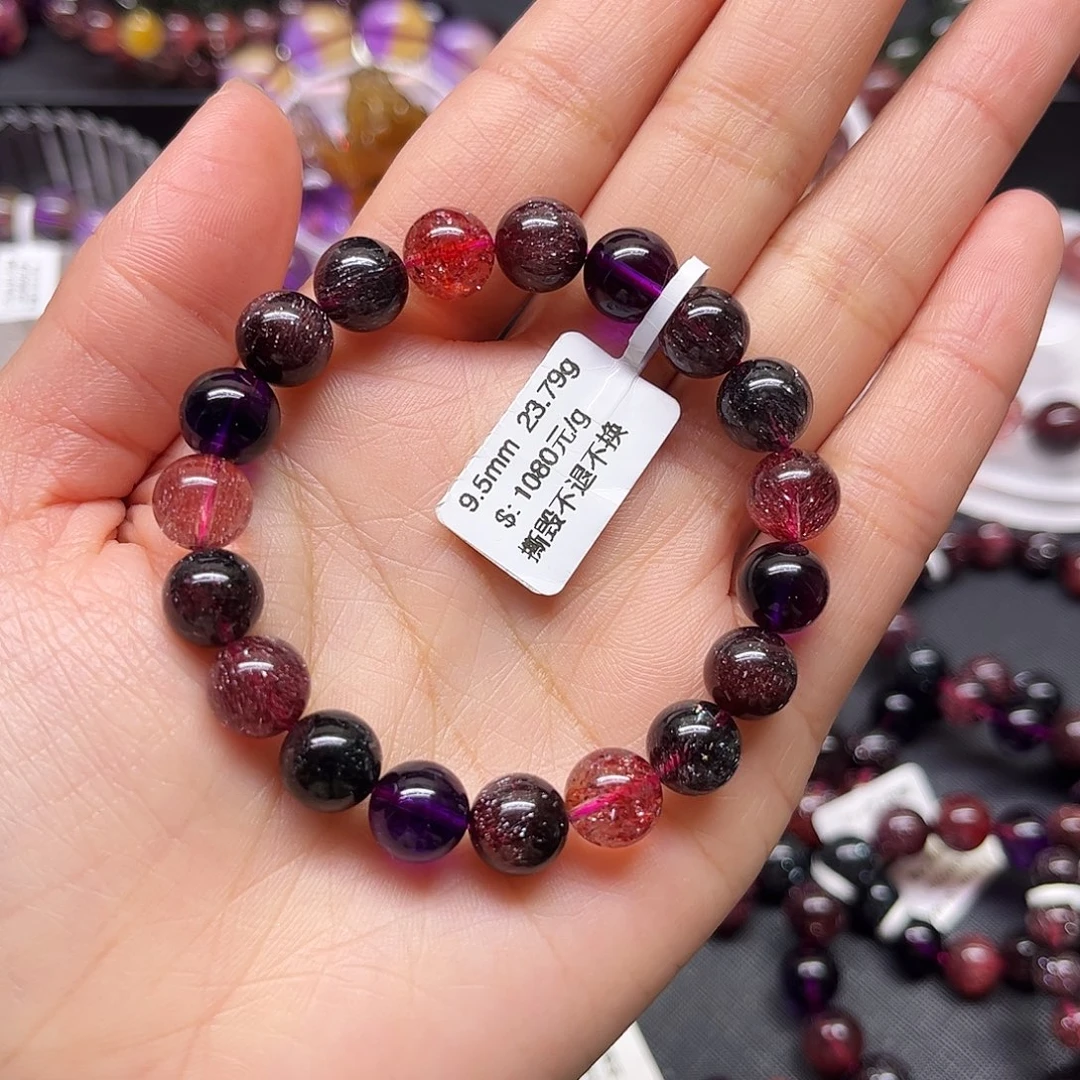 未镶嵌水晶手链手链