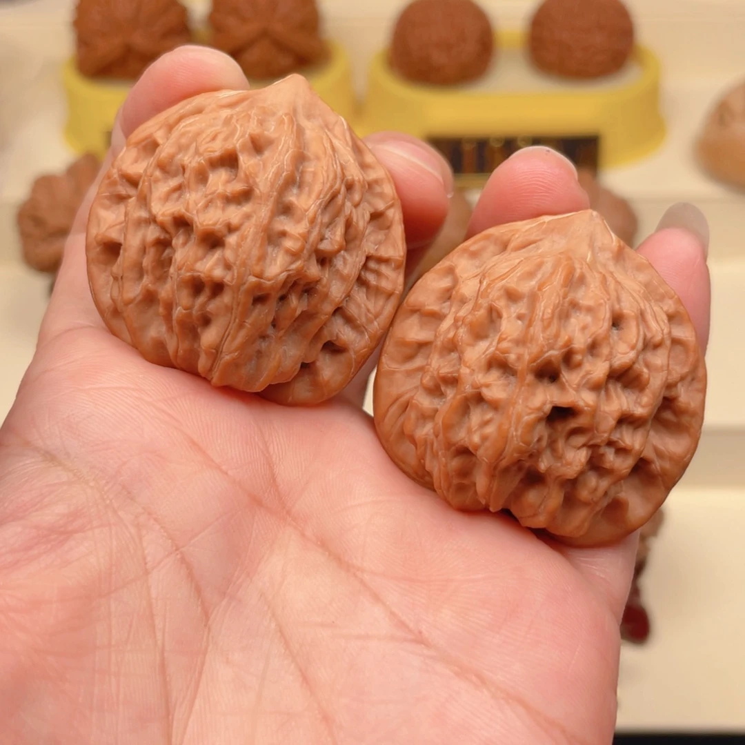 把件文玩核桃公子帽40