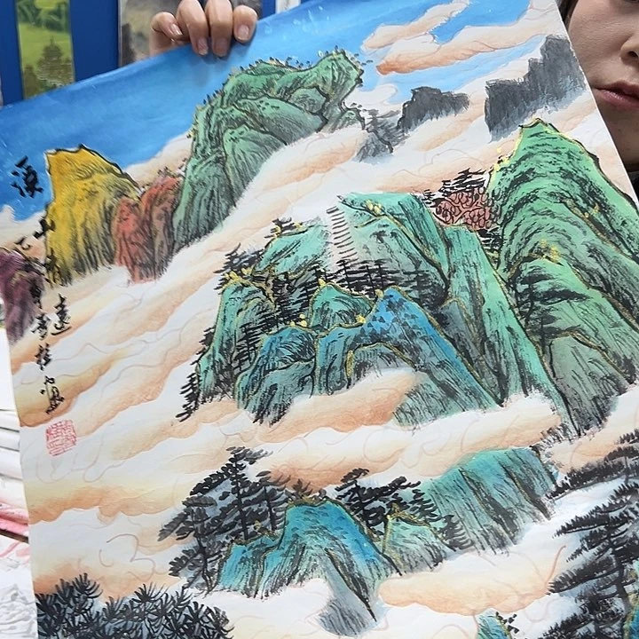 国画纯手绘字画作品欣赏