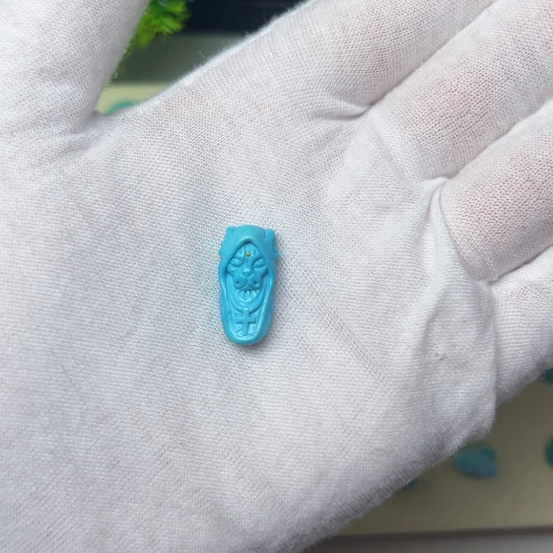 绿松石合金吊坠(不含链)