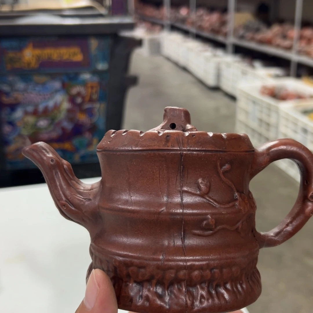 茶壶紫砂老厂紫砂壶一件！