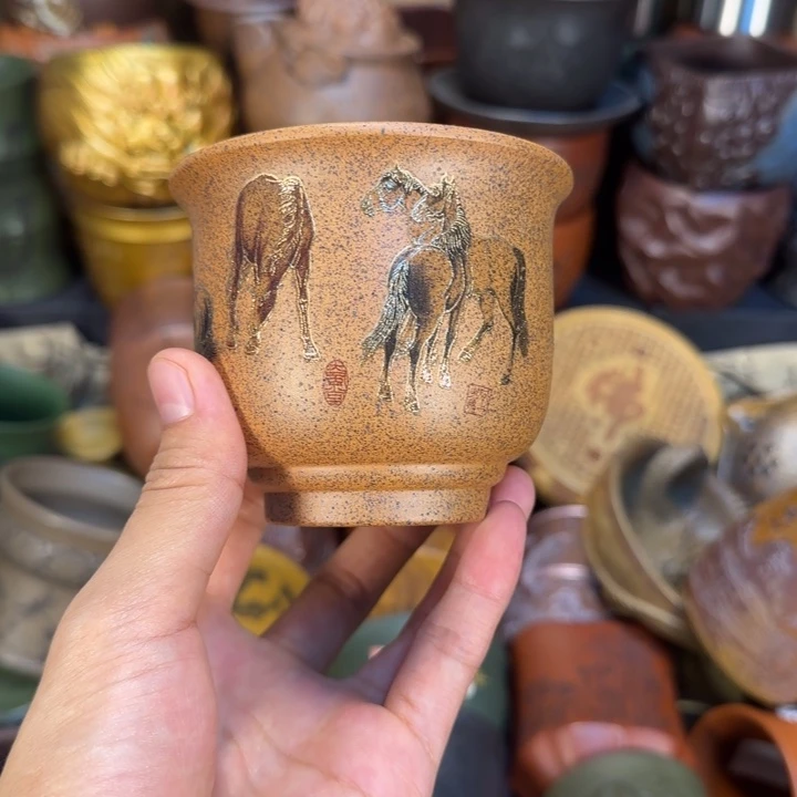 茶杯紫砂宜兴紫砂茶杯