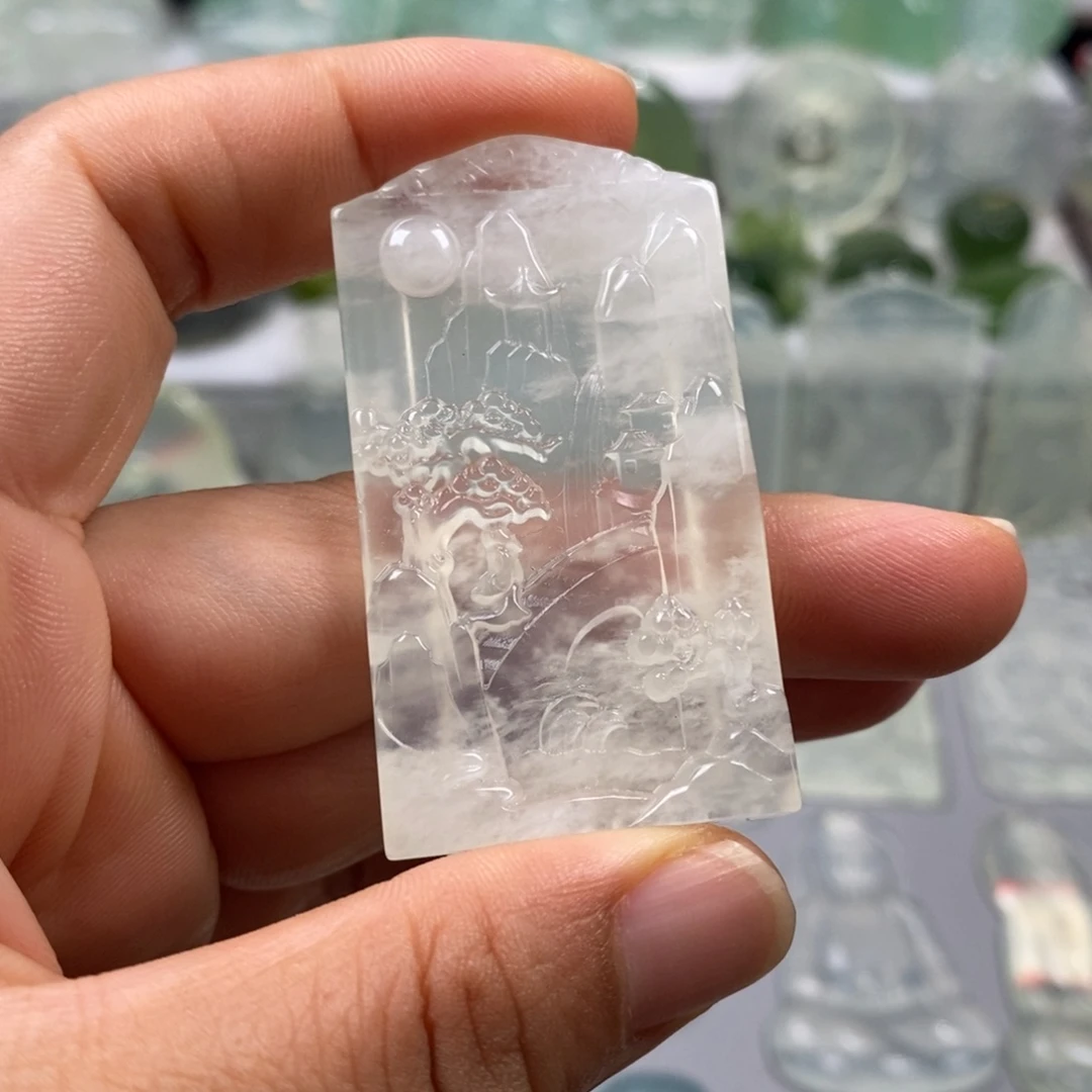 未镶嵌蛇纹石玉颈饰