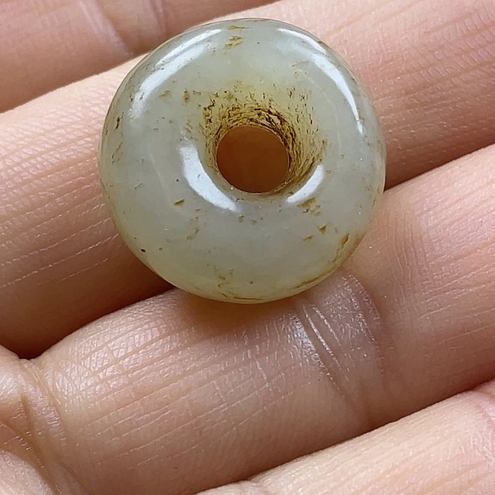 纳***拙和田玉未镶嵌颈饰