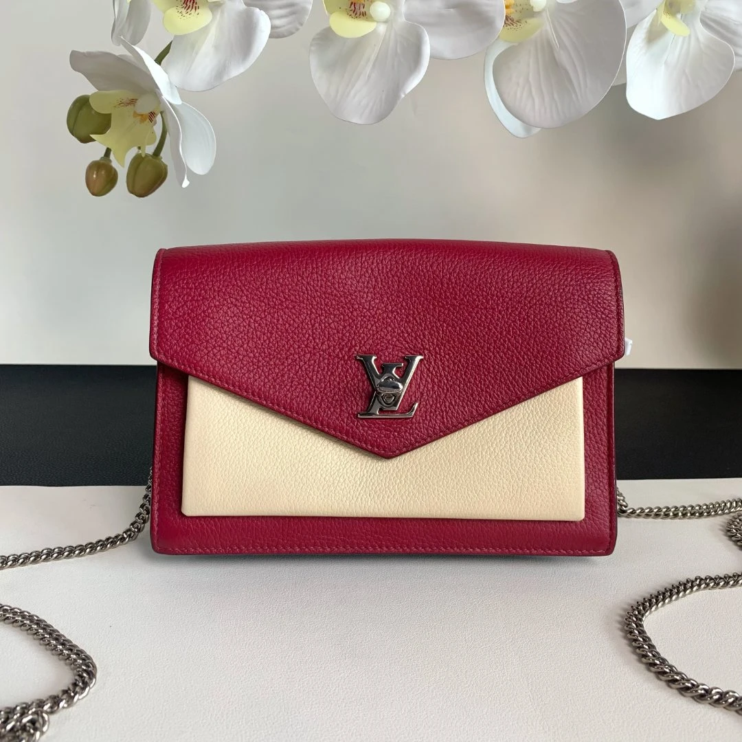 90新 LouisVuitton/路易威登 【98新】lv lockme woc链条包