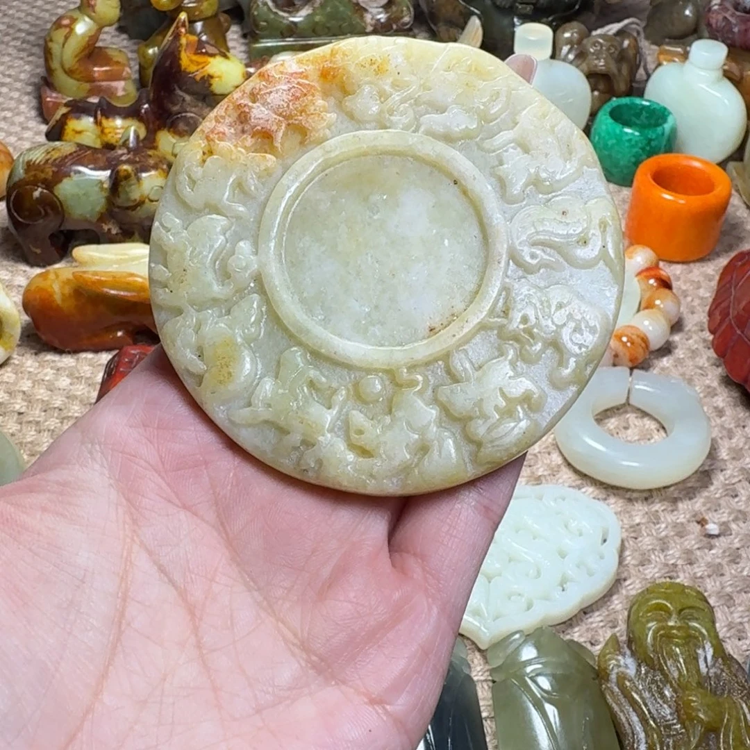 白玉菩提吊坠挂件