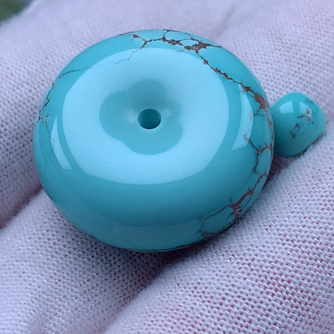 绿松石珠宝奇石未镶嵌白*～