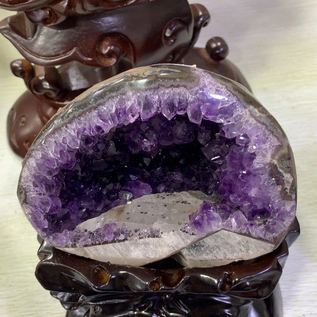 紫晶大型摆件（非配饰）未镶嵌
