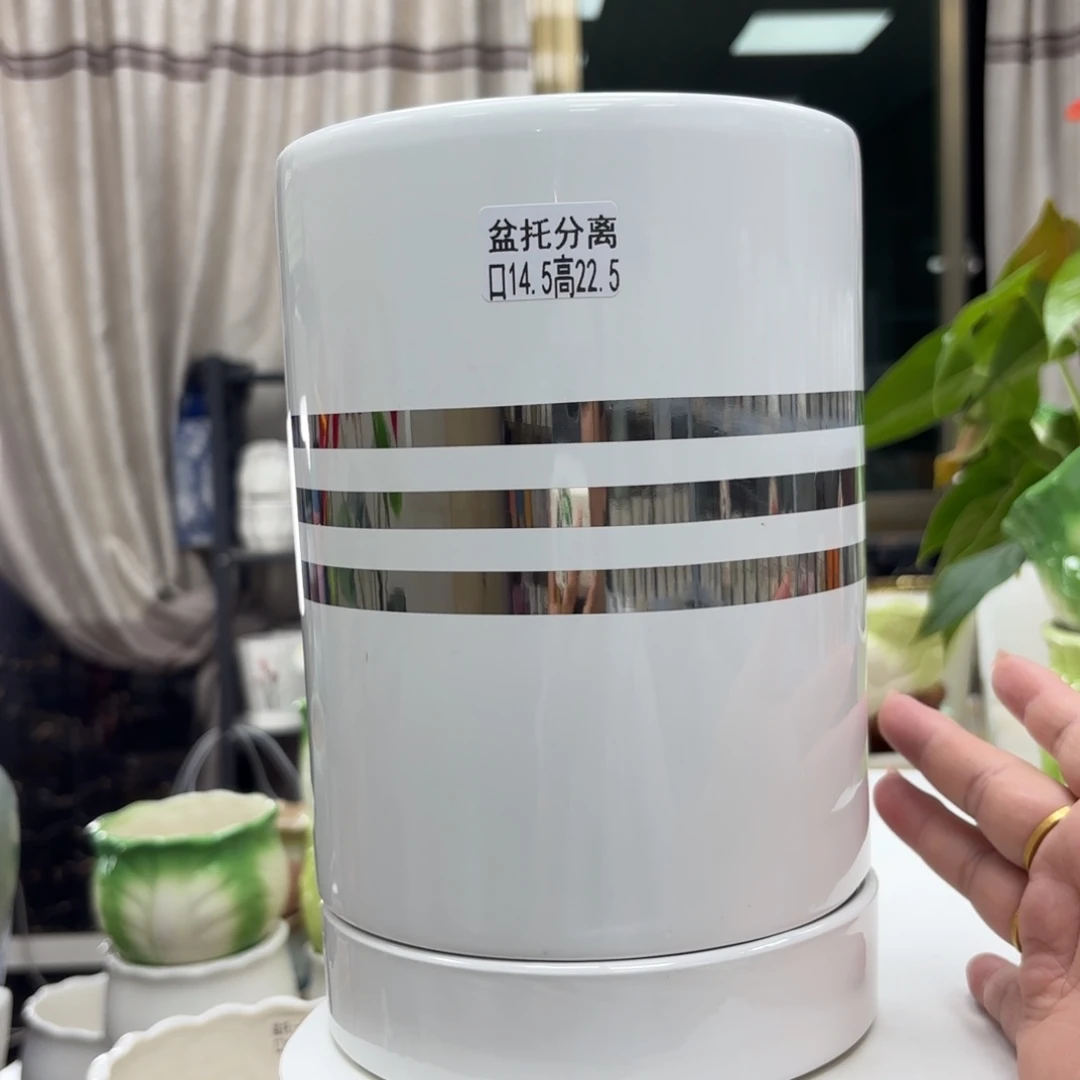 @夏西陶瓷花盆@@5123