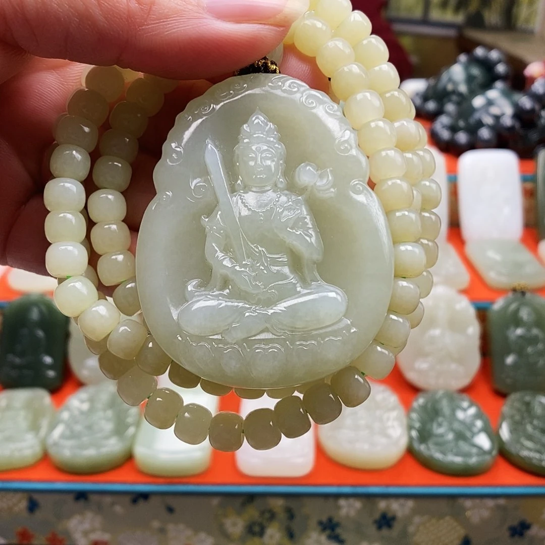 颈饰未镶嵌和田玉真*