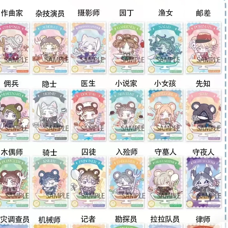 【拆盒】  同人授权  第五美食大作战拍立得  盲盒代拆
