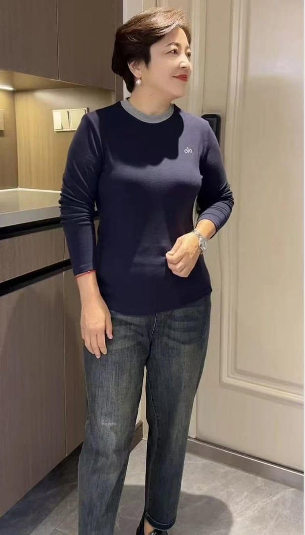 2518圆领休闲女士T恤