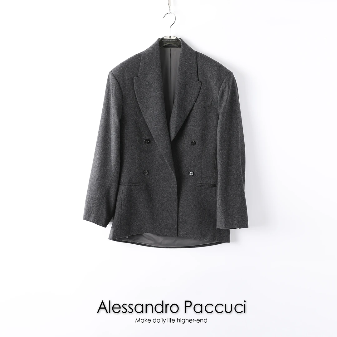 【孤品不退换】洛哥20229可柔可飒ROW风翻领短外套XS2206-001