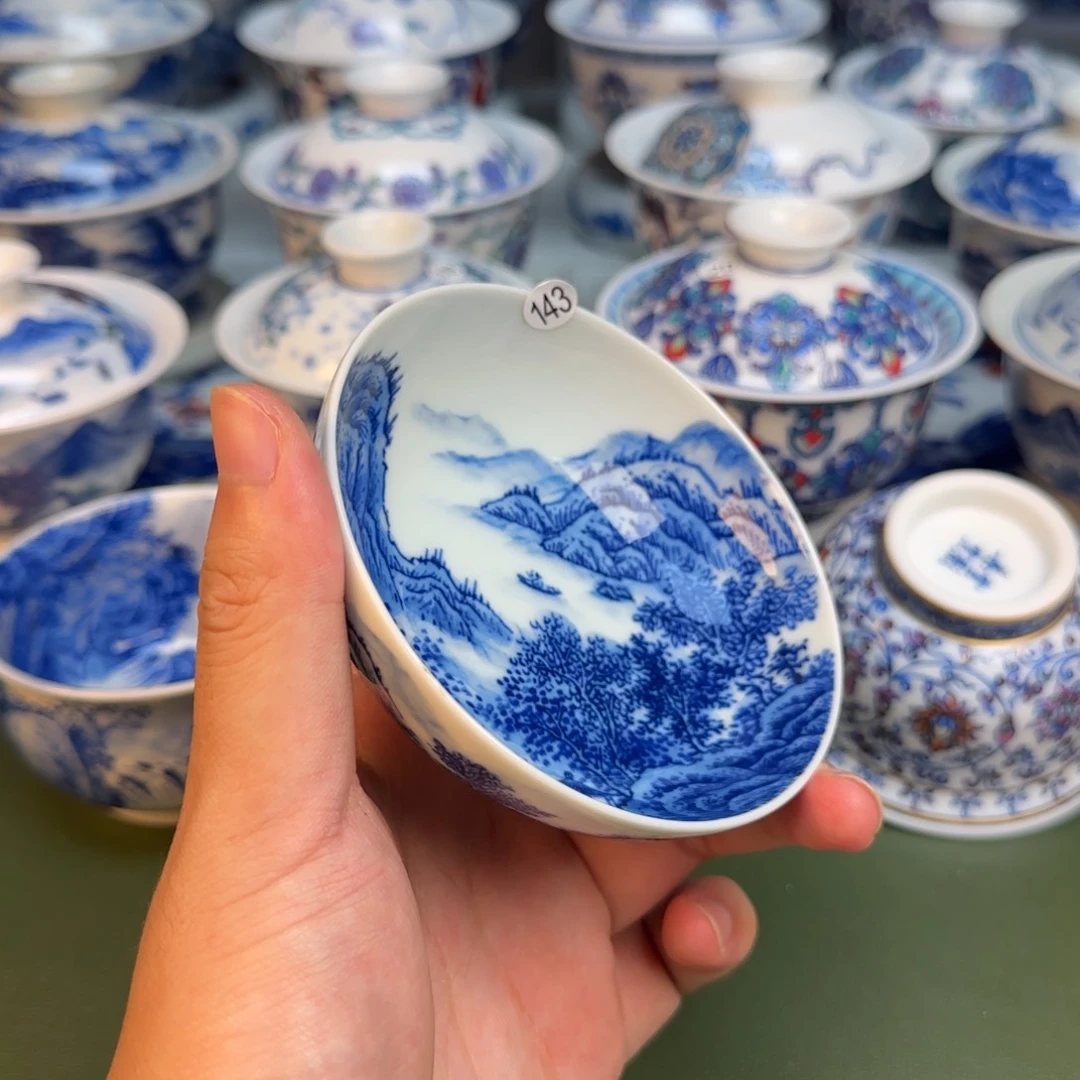 彦祖纯手工手绘茶具143