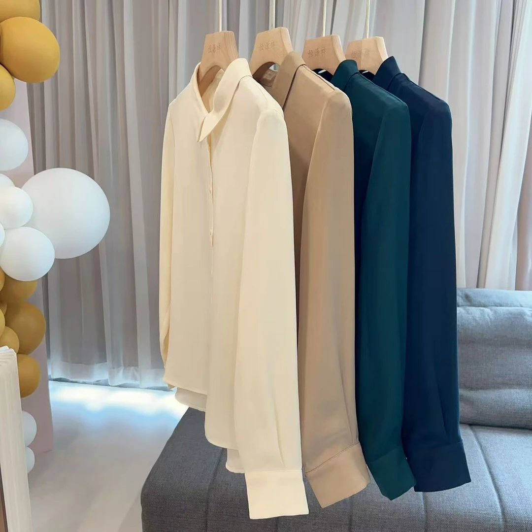 【美姐说】桑蚕丝衬衫1000579