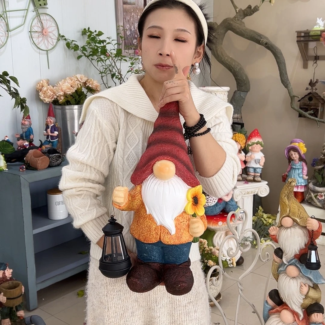 花园摆件红红火火