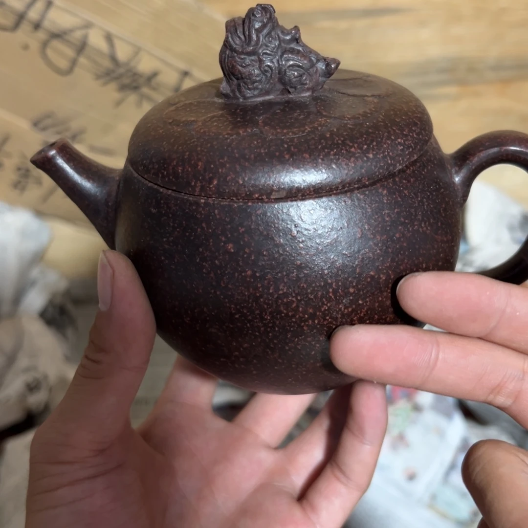老厂紫砂壶一件！