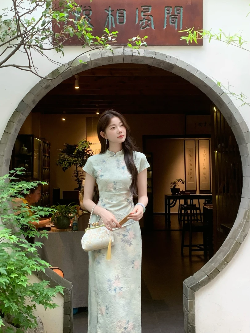EIA一尧新中式国风【一抹青云】清雅禅意松弛上衣+半裙气质日常套装