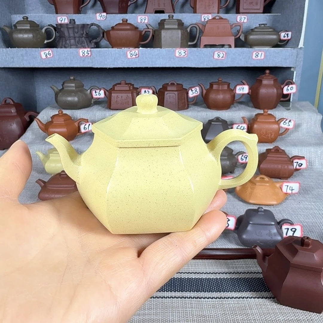 本山绿泥茶壶仪**茗新年福利价全手工