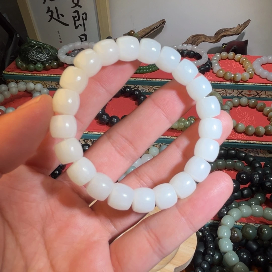 和田玉手链未镶嵌