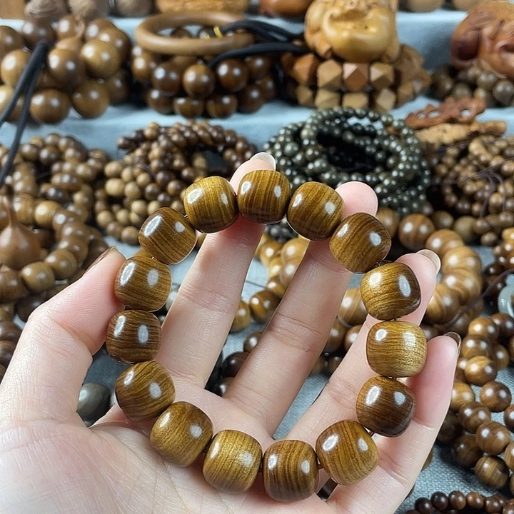 木老山檀15/15单圈手串