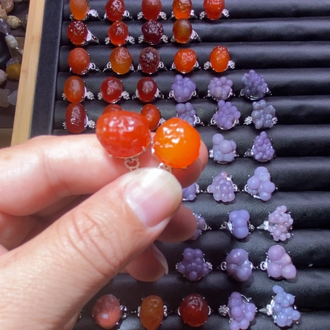 畅***想玛瑙/玉髓合金手链