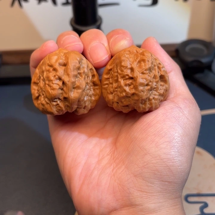 核桃40蛤蟆头文玩核桃