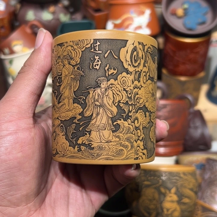 茶杯紫砂宜兴紫砂主人杯