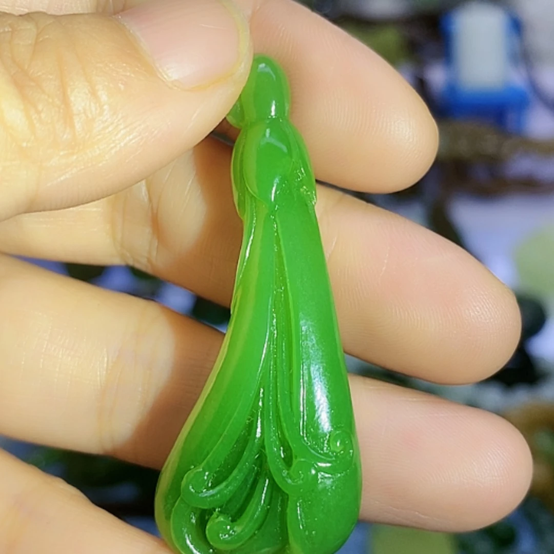 【闪购商品】未镶嵌和田玉（碧玉）挂件