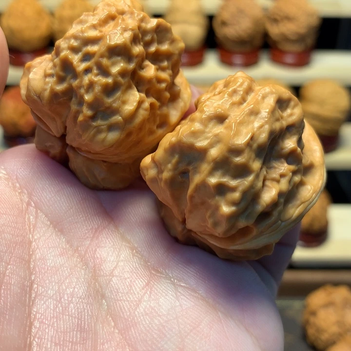 文玩核桃把件42至尊蟾王