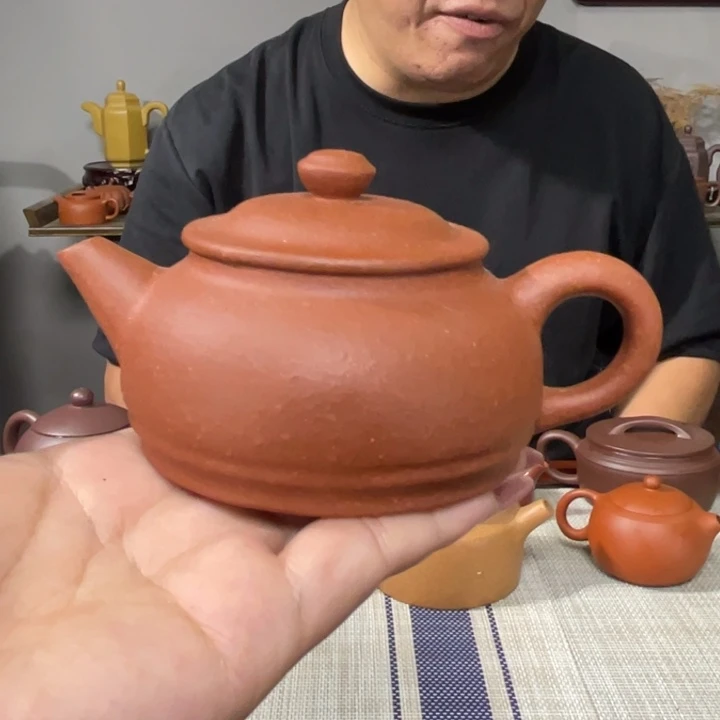 紫砂茶杯宜兴原矿紫砂精品手工