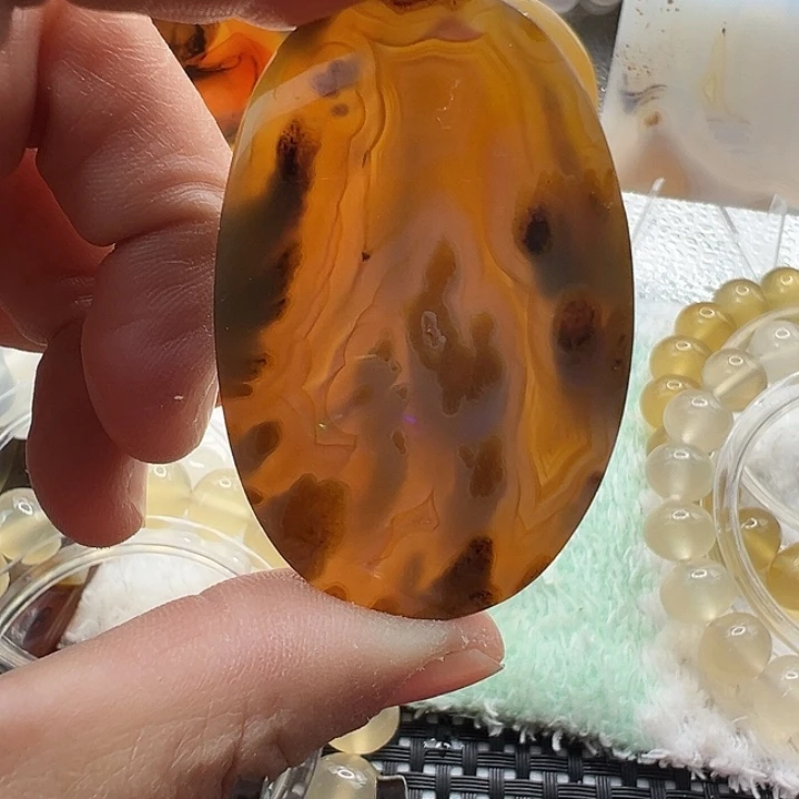 玛瑙/玉髓未镶嵌颈饰