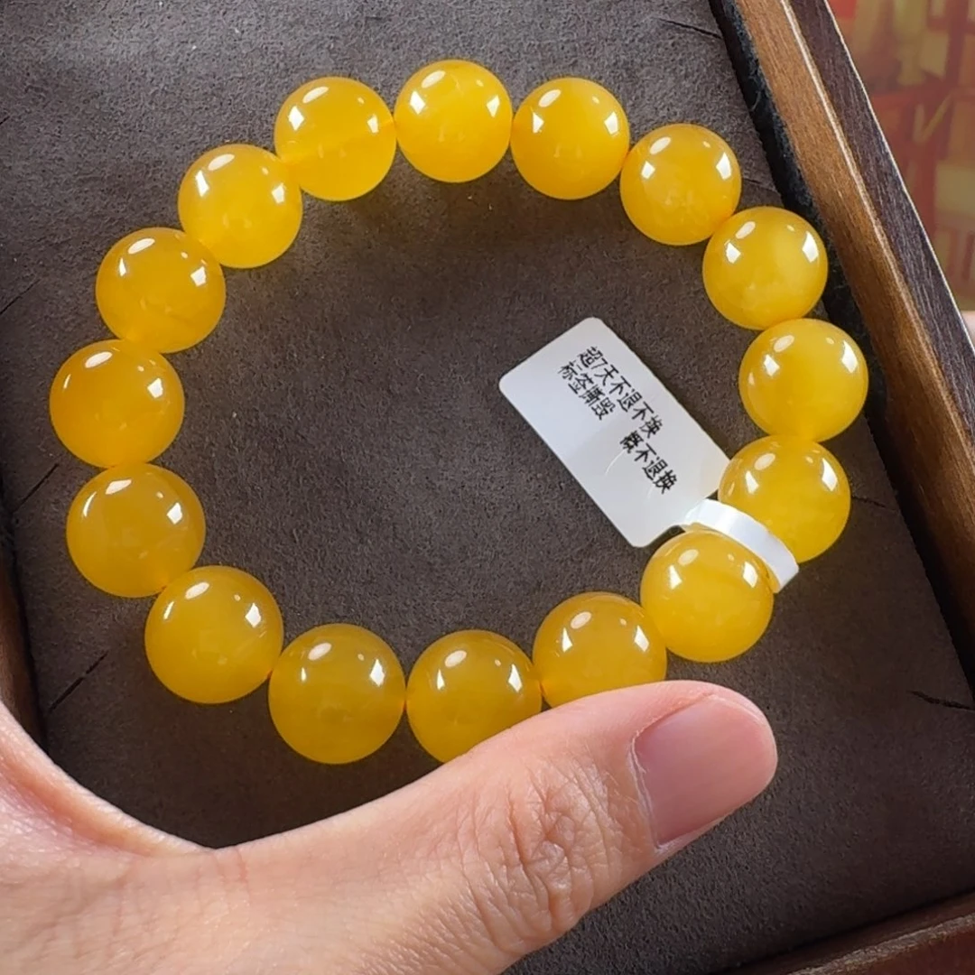 蜜蜡未镶嵌毛衣链