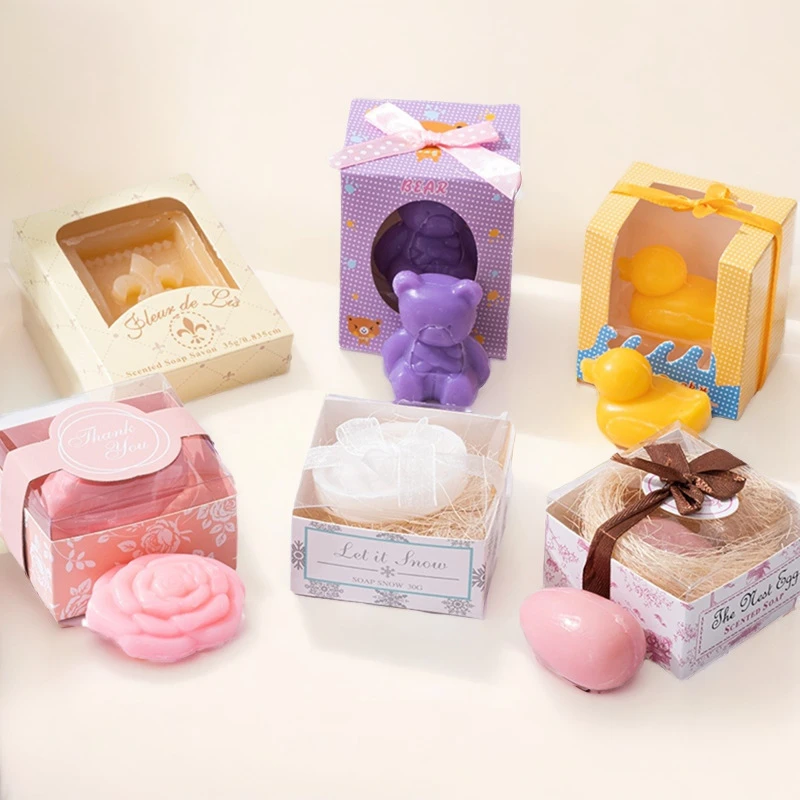 创意个性套装地推礼品商务活动礼物婚庆回礼肥皂手工小香皂