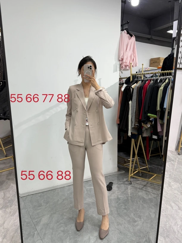 春夏韩版西服福利款默认微瑕no退no换！