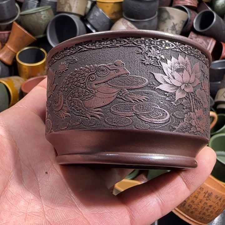 茶杯紫砂全手工制作工艺