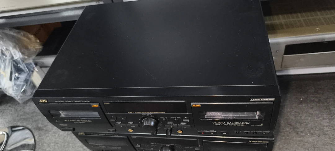 8新  jvc354双卡录音卡座